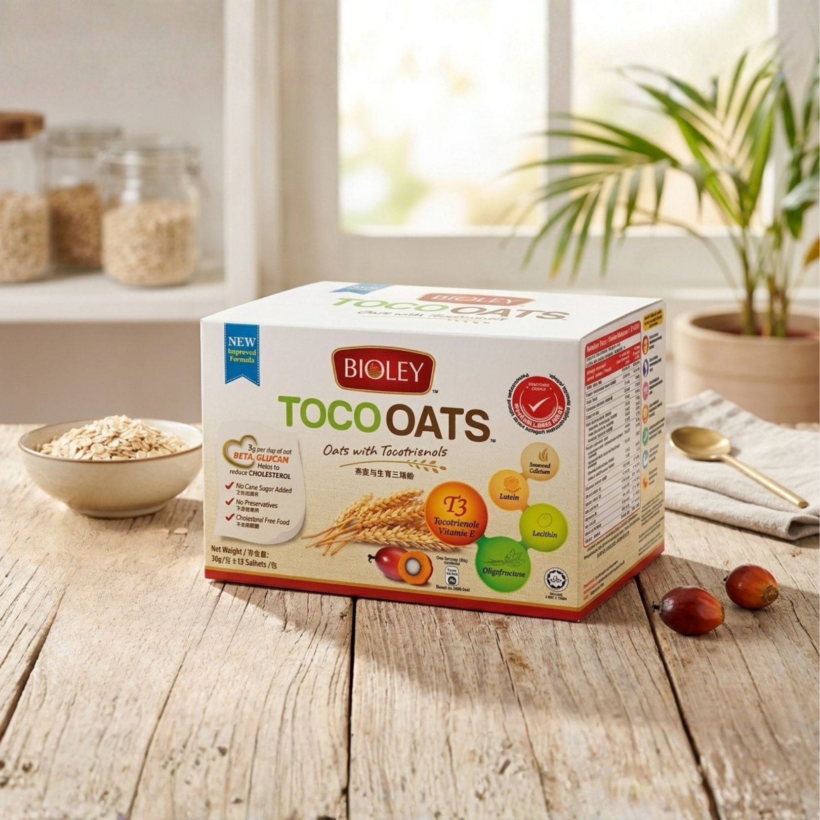 Bioley - Toco Oats (Box)
